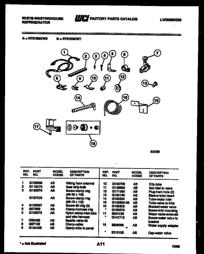 Diagram for RT215MCW0