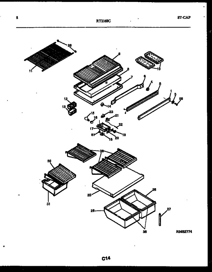 Diagram for RT216SLW0
