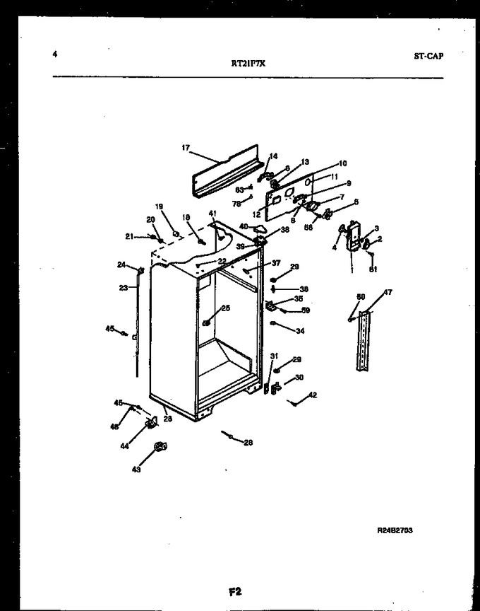 Diagram for RT21F7DX3D