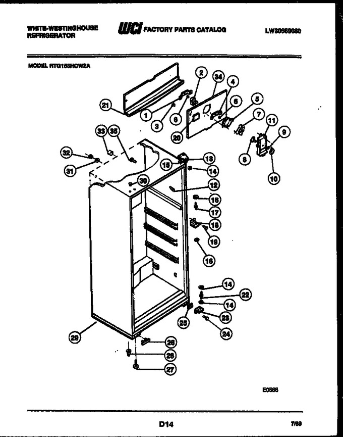 Diagram for RTG153HCH2A