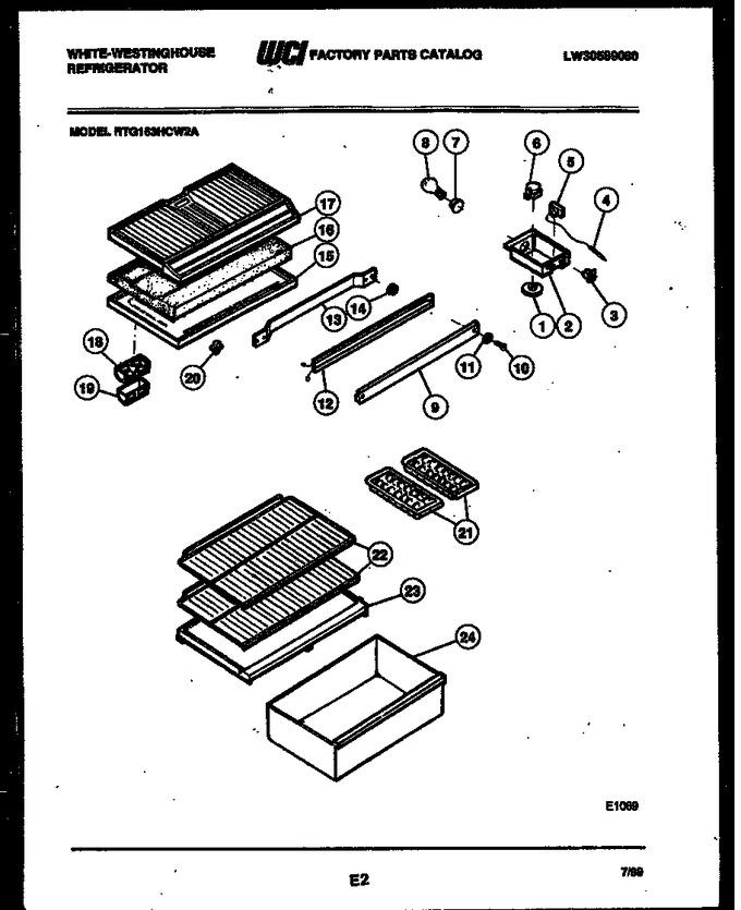 Diagram for RTG153HCW2A