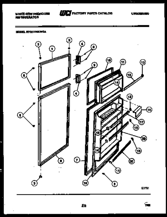 Diagram for RTG163GCW3A