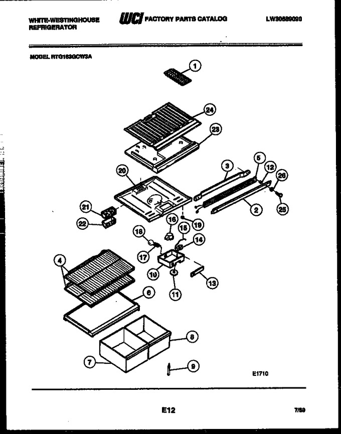 Diagram for RTG163GCH3A