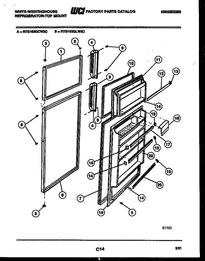 Diagram for RTG163GCW3C