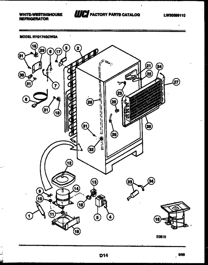 Diagram for RTG174GCV3A