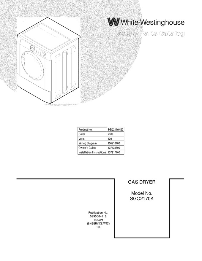 Diagram for SGQ2170KS0