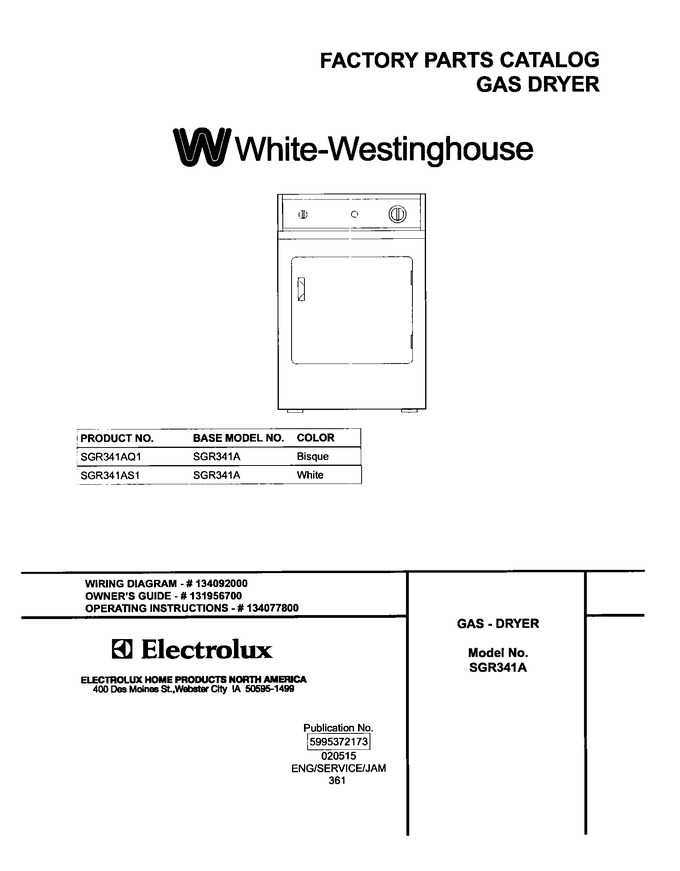 Diagram for SGR341AQ1