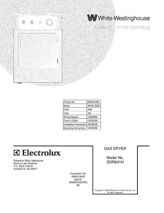 Diagram for SGR641HQ0