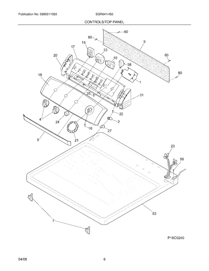 Diagram for SGR641HS0