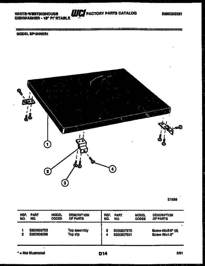 Diagram for SP184NXR1