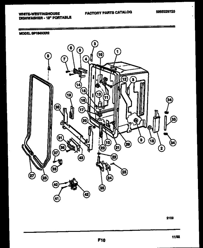 Diagram for SP184NXR2
