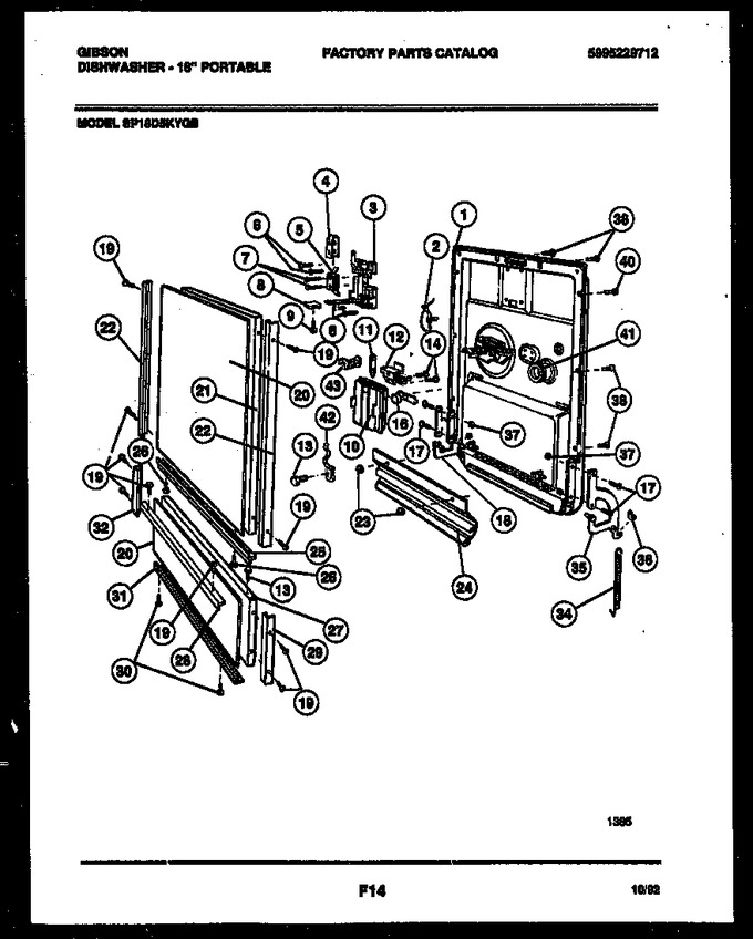Diagram for SP18D5KYGB