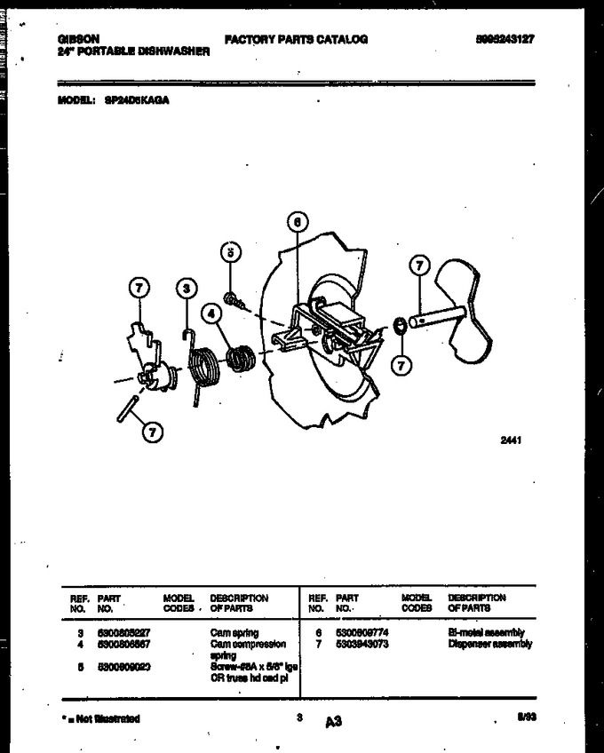 Diagram for SP24D5KAGA
