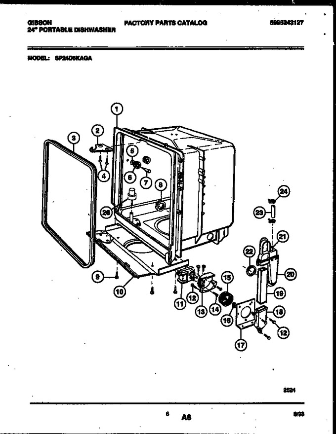 Diagram for SP24D5KAGA