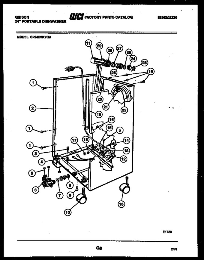 Diagram for SP24D5KYGA