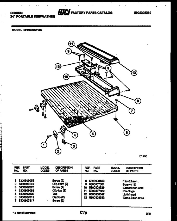 Diagram for SP24D5KYGA