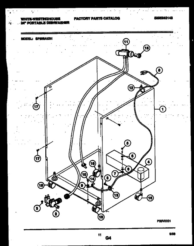 Diagram for SP550AXR1