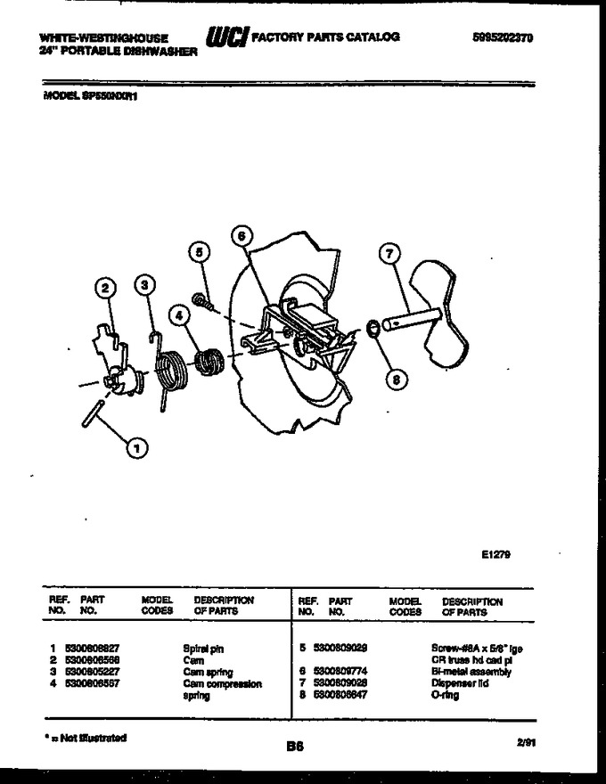 Diagram for SP550NXR1