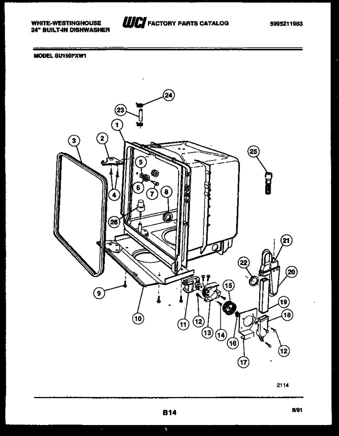 Diagram for SU150PXW1