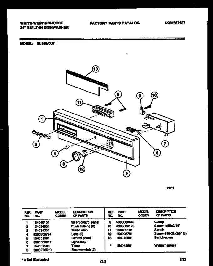Diagram for SU550AXR1
