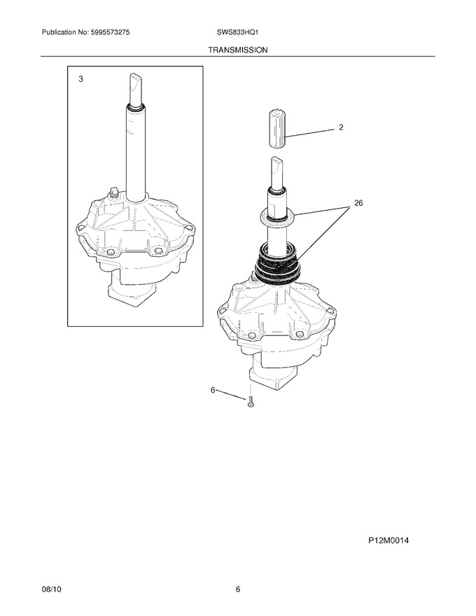 Diagram for SWS833HQ1
