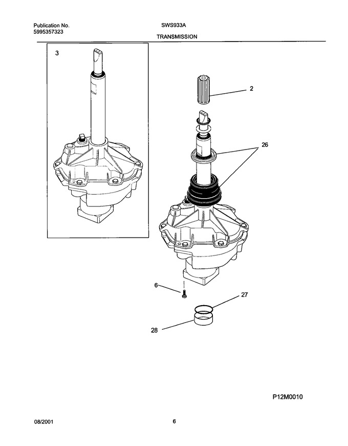 Diagram for SWS933AQ0