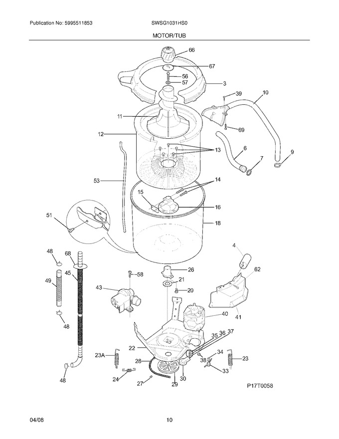 Diagram for SWSG1031HS0