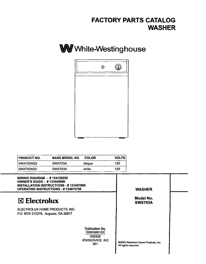 Diagram for SWX703AQ2