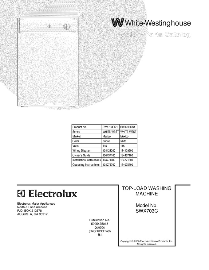 Diagram for SWX703CQ1