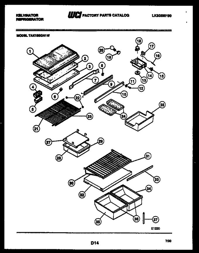 Diagram for TAK190GN1W