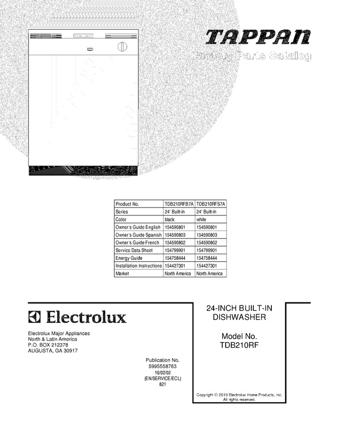 Diagram for TDB210RFB7A