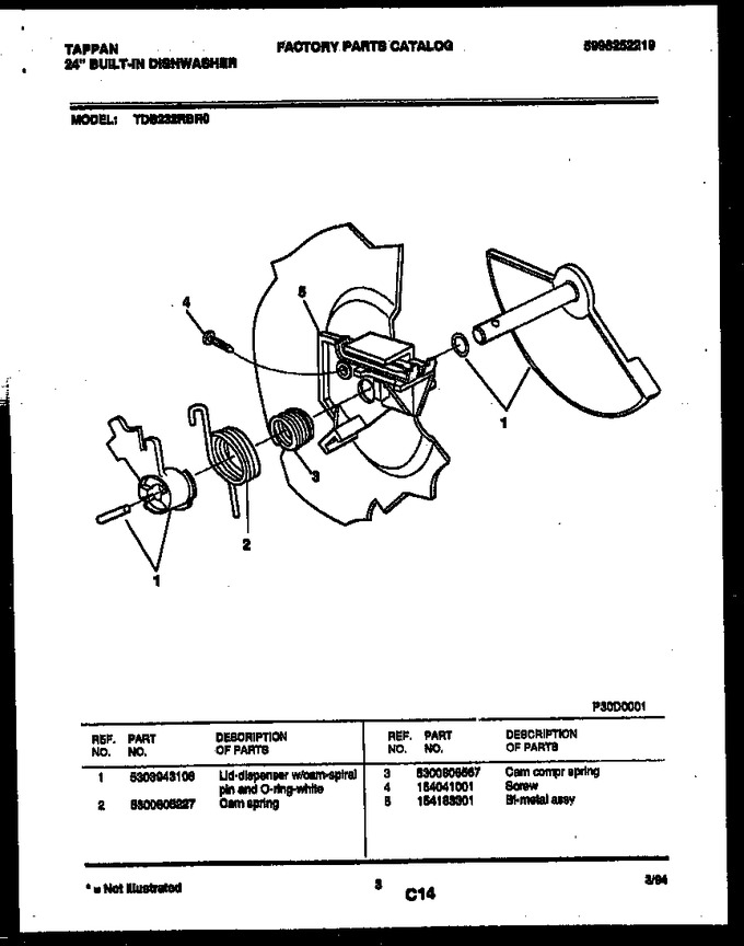 Diagram for TDB232RBR0