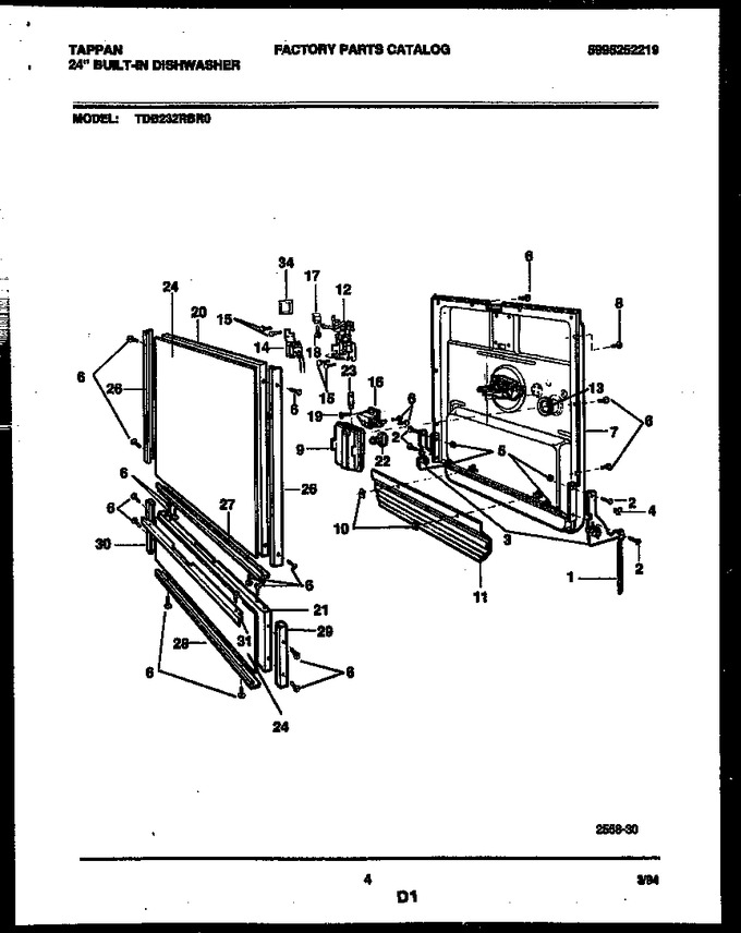 Diagram for TDB232RBR0