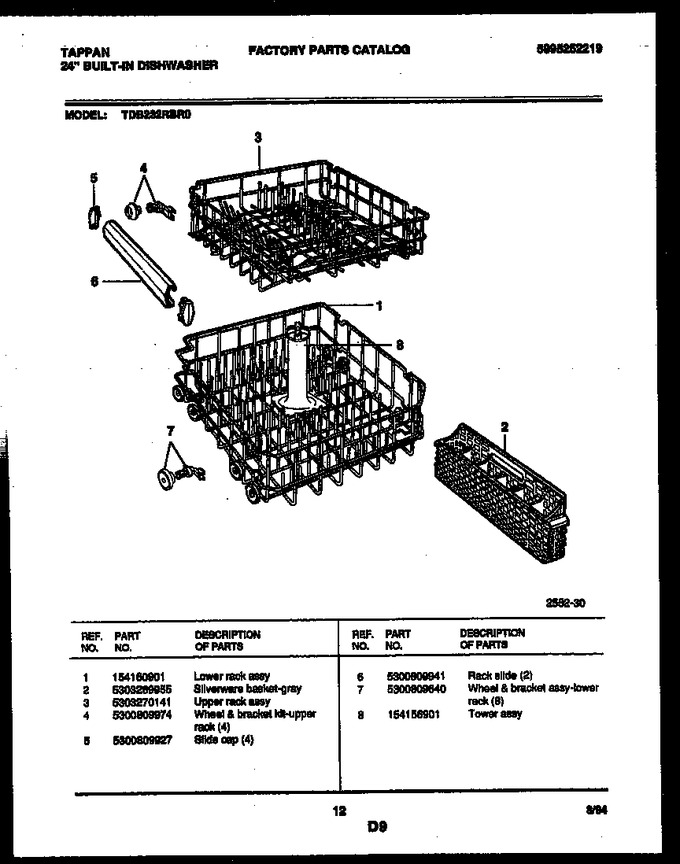 Diagram for TDB232RBR0
