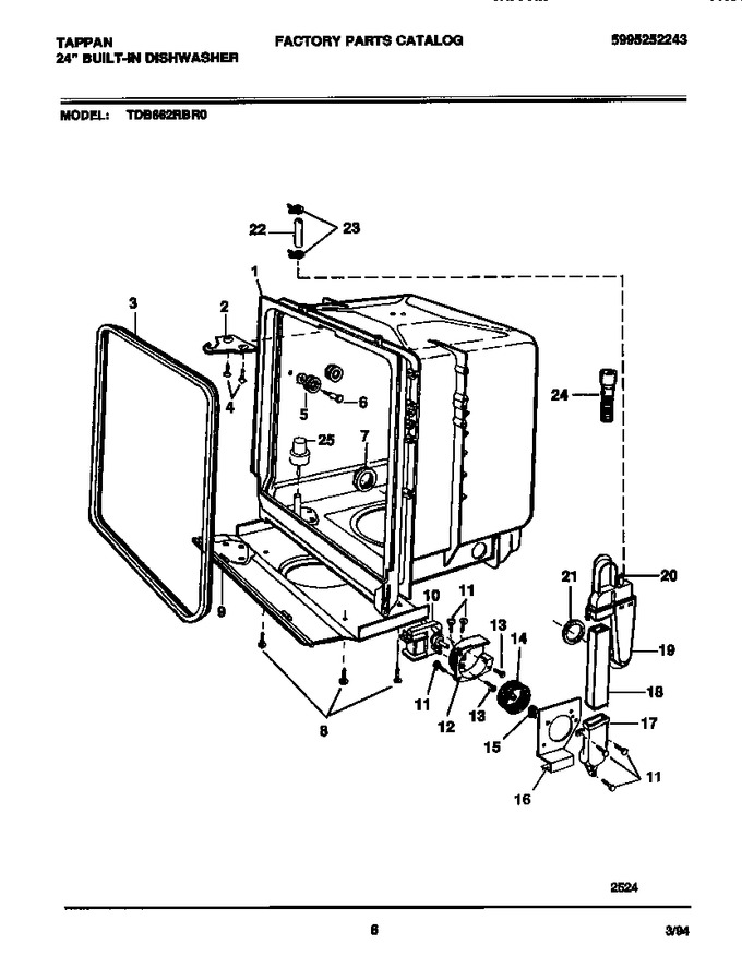 Diagram for TDB662RBR0