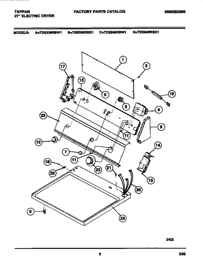Diagram for TDE336RBW1