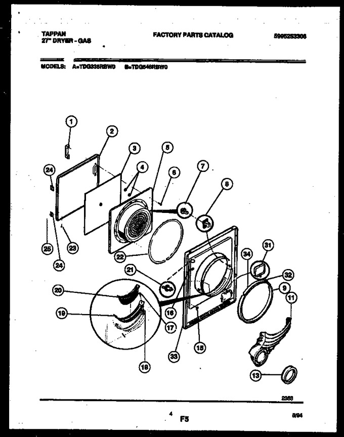 Diagram for TDG336RBD0