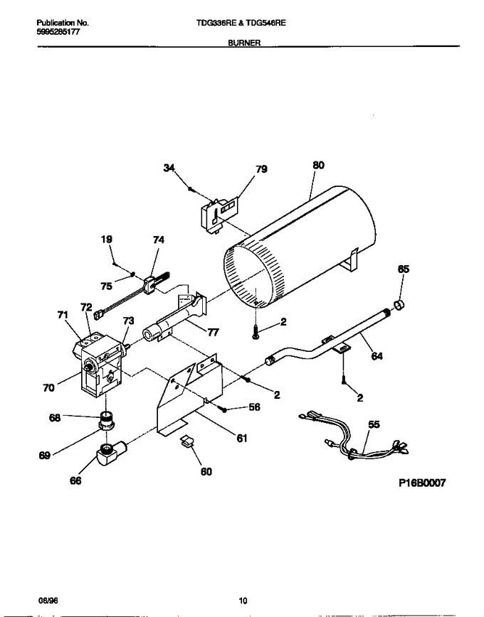 Diagram for TDG546RED0
