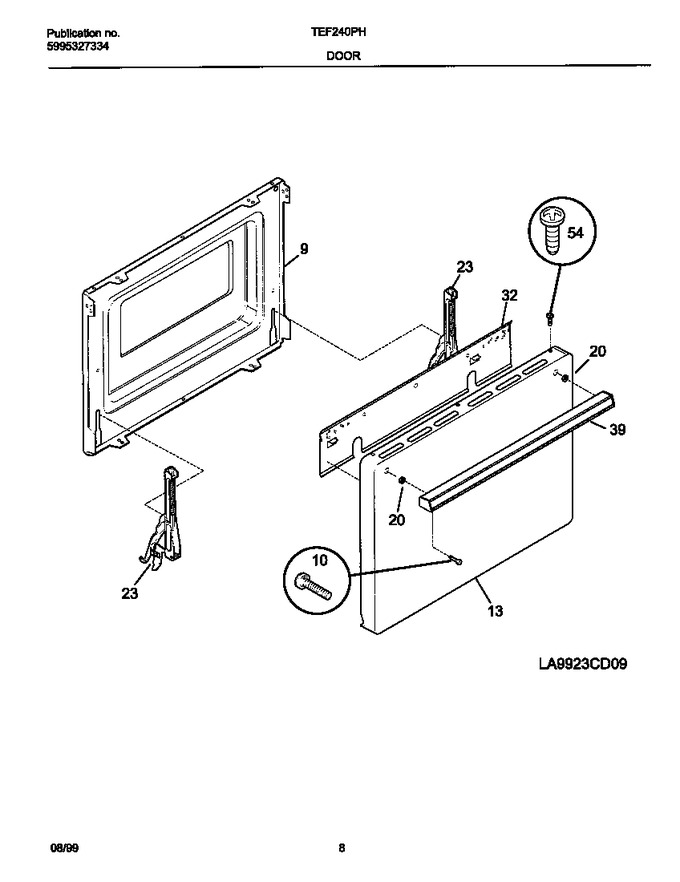 Diagram for TEF240PHW1