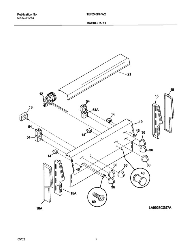 Diagram for TEF240PHW2