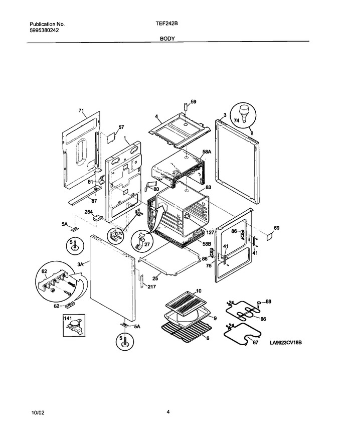 Diagram for TEF242BW1
