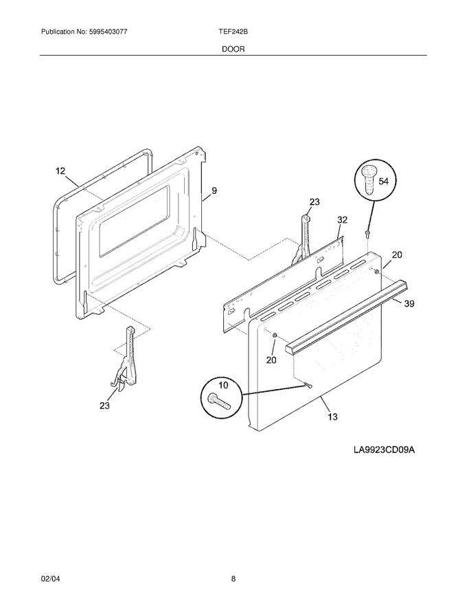 Diagram for TEF242BW2