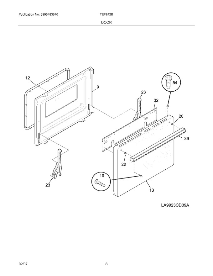 Diagram for TEF242BW4