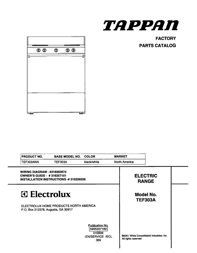 Diagram for TEF303AWA