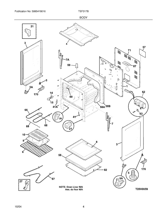 Diagram for TEF317BUD