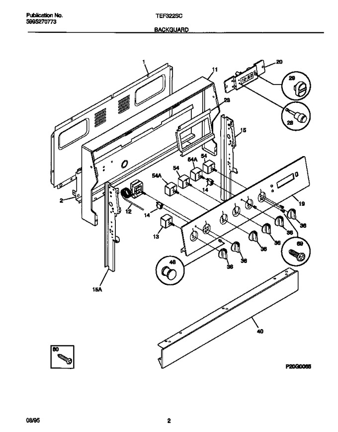 Diagram for TEF322SCDA