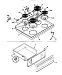 Diagram for 04 - Top/drawer