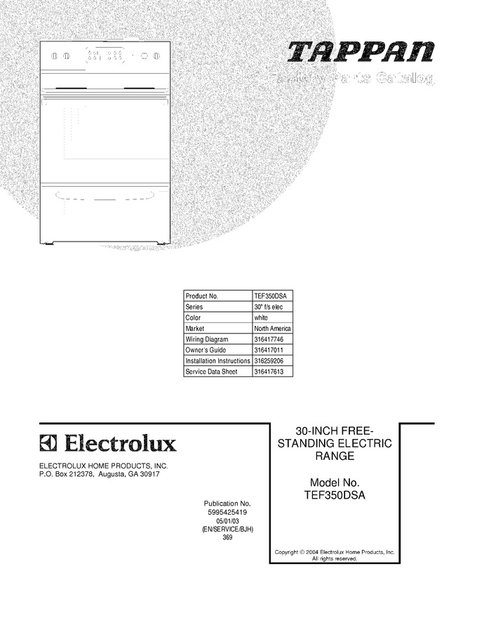 Diagram for TEF350DSA
