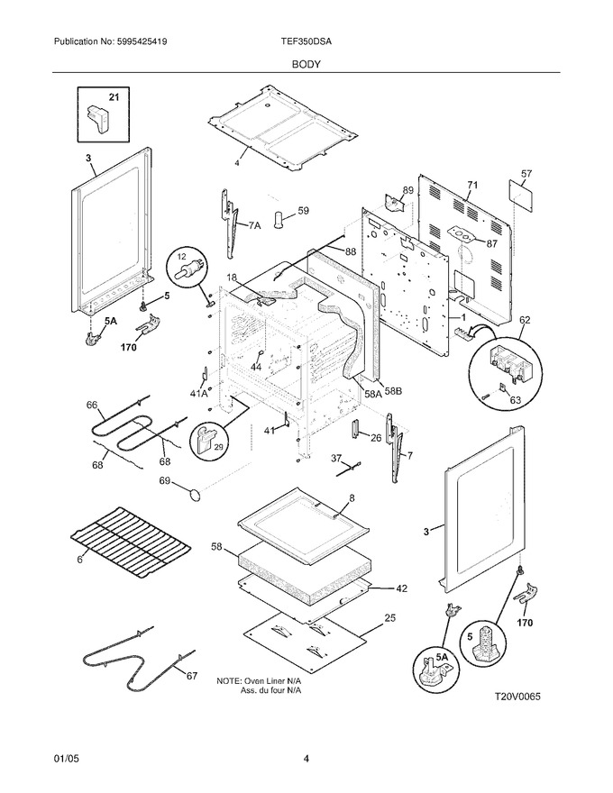 Diagram for TEF350DSA