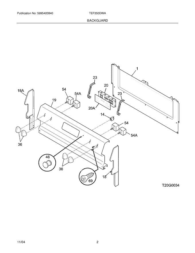 Diagram for TEF350DWA